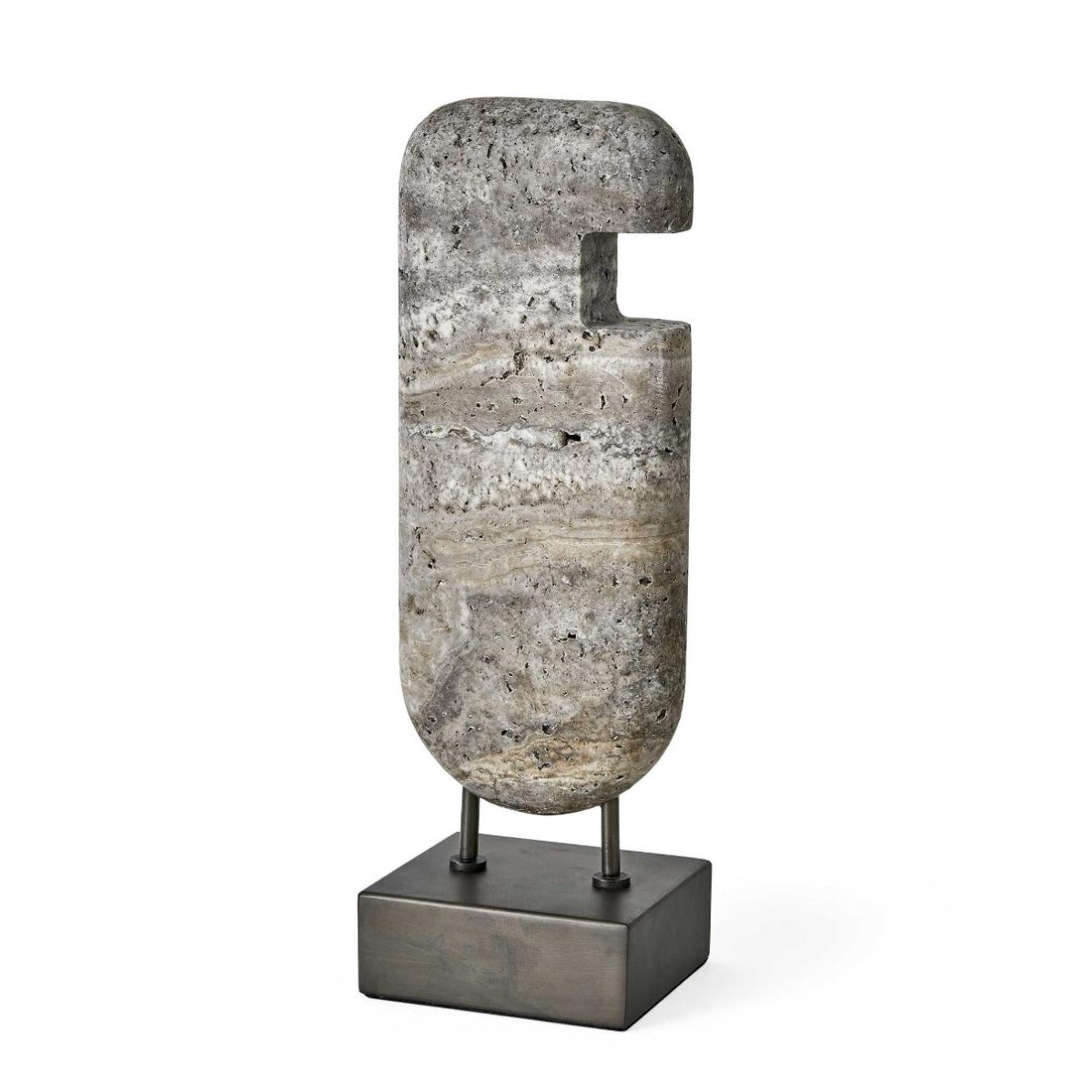 Ancient Lore Sculpture Travertine - Tall by Uttermost