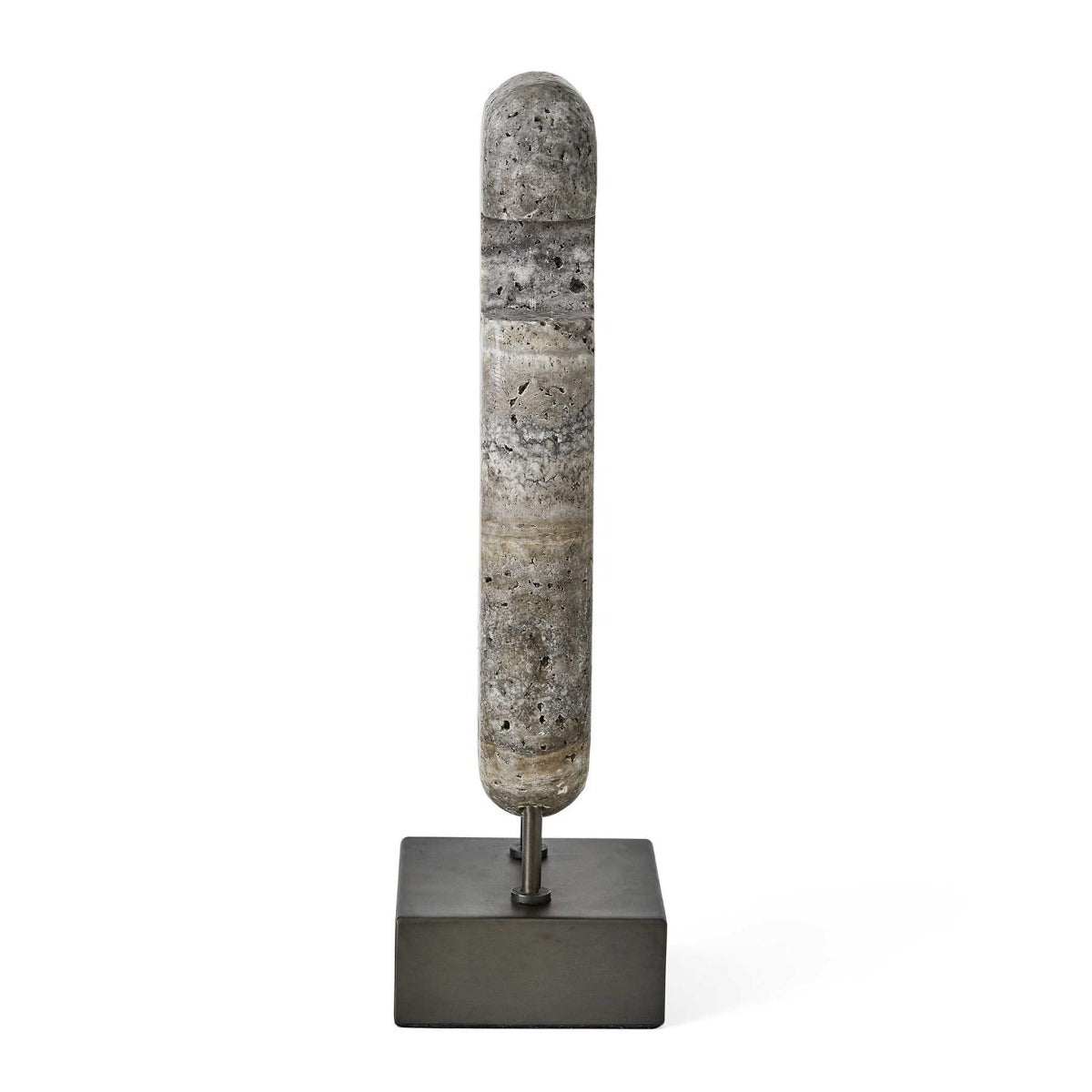 Ancient Lore Sculpture Travertine - Tall by Uttermost