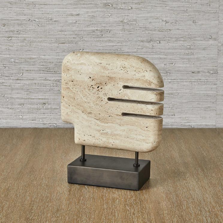 Ancient Lore Sculpture Travertine - Medium by Uttermost