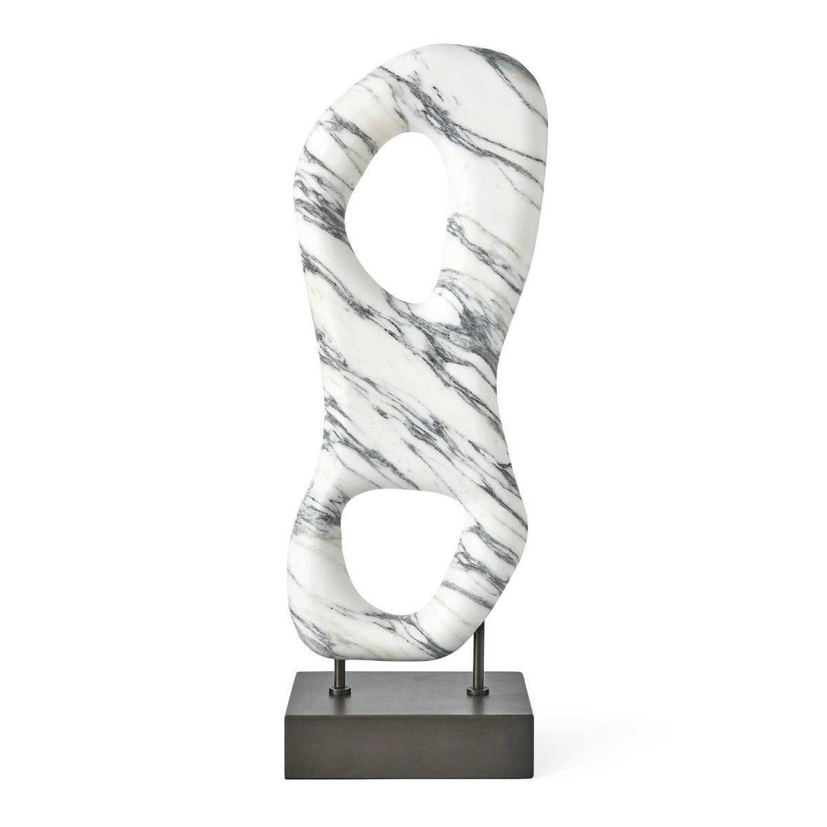 Double Vision Black & White Marble Sculpture by Uttermost