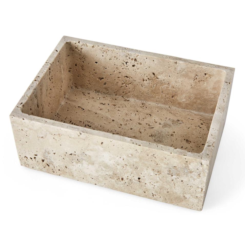 Groove Thing Box - Travertine by Uttermost