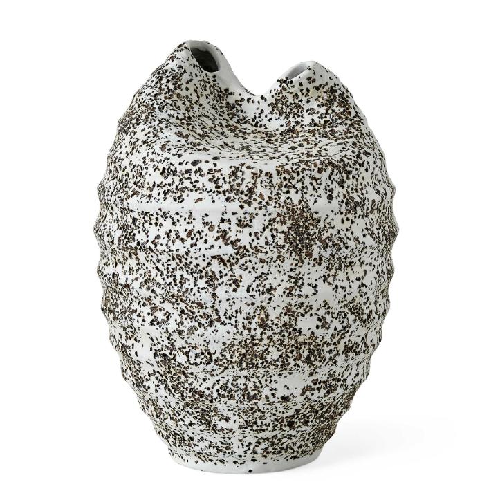 In Touch Ceramic Vase by Uttermost