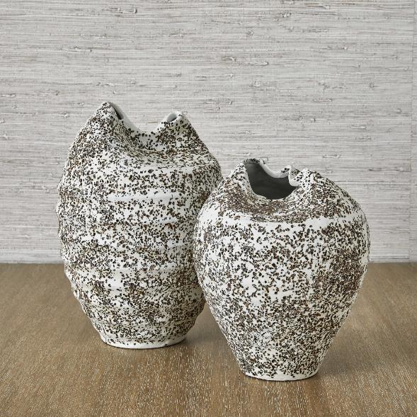 In Touch Ceramic Vase by Uttermost