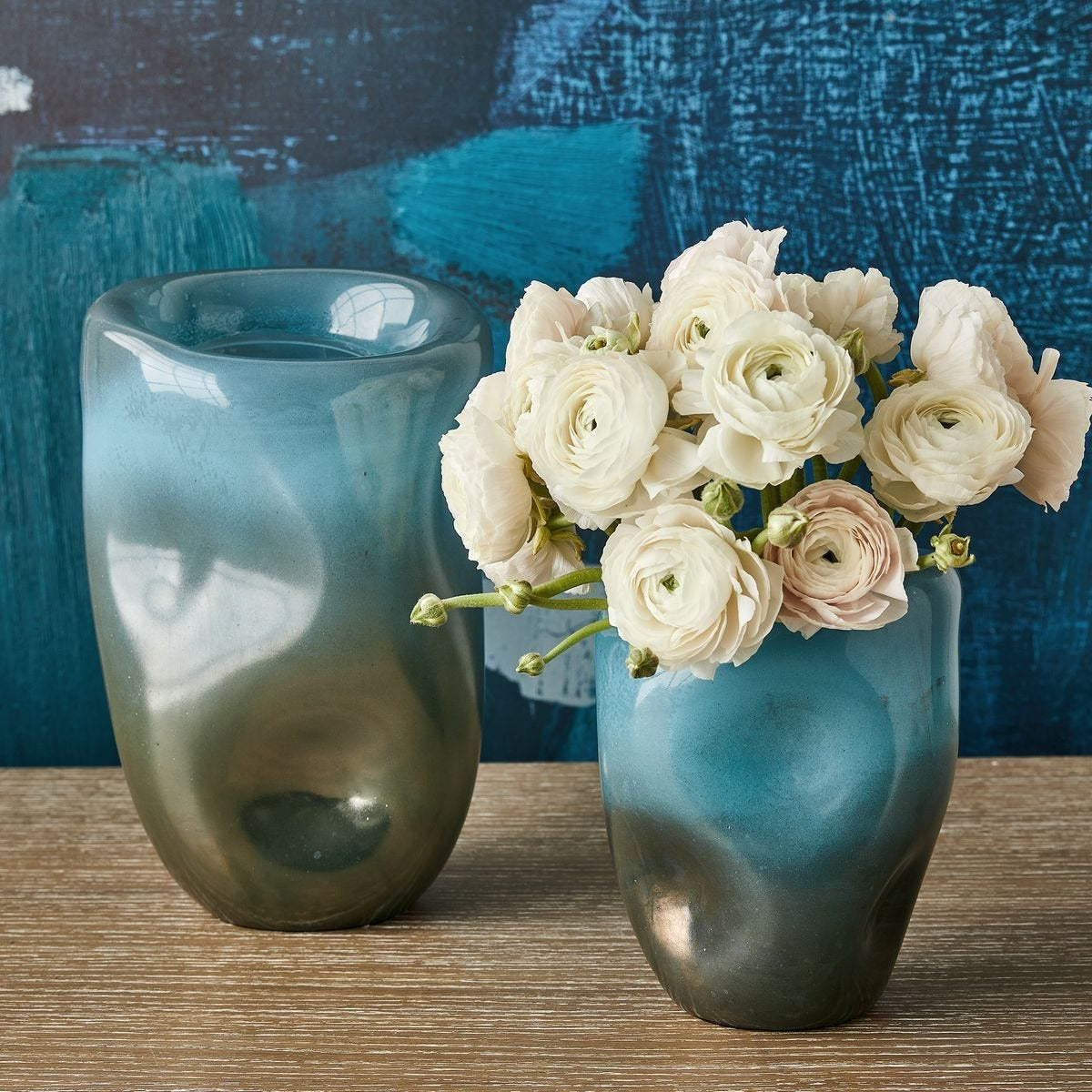 Ocean Vases Set of 2 by Uttermost