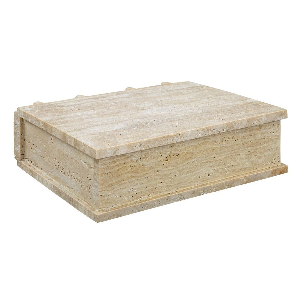 Novel Box in Travertine Small by Uttermost