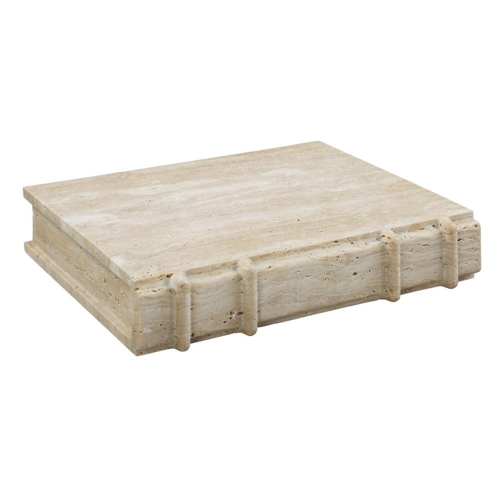 Novel Box in Travertine Large by Uttermost