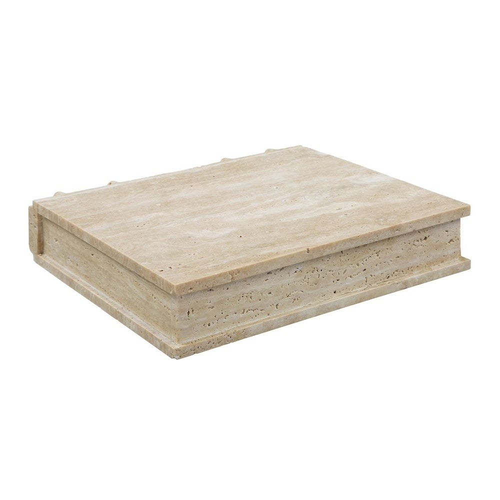 Novel Box in Travertine Large by Uttermost