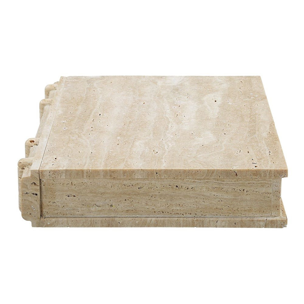 Novel Box in Travertine Large by Uttermost