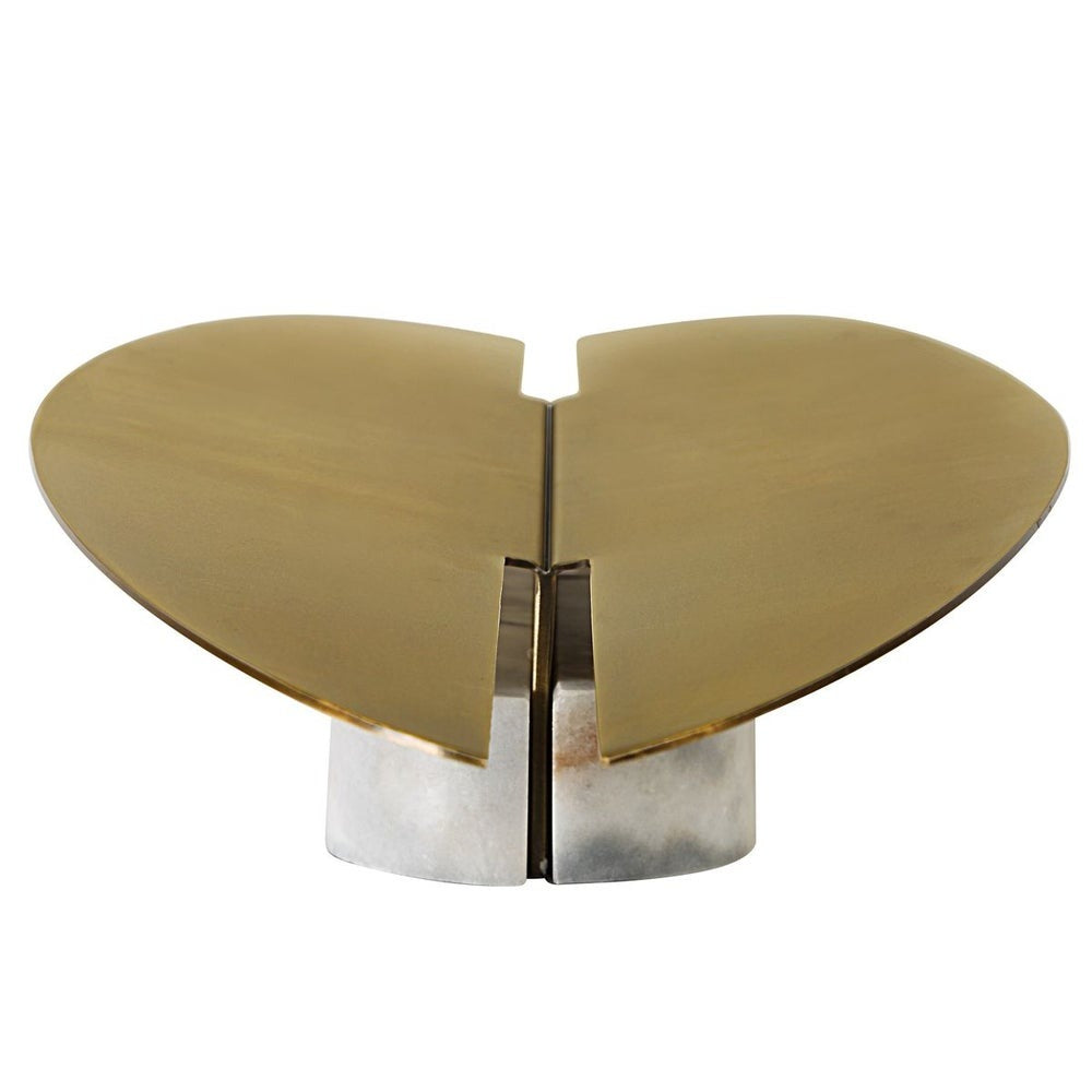 Split the Difference Decorative Pedestal Bowl - Low by Uttermost