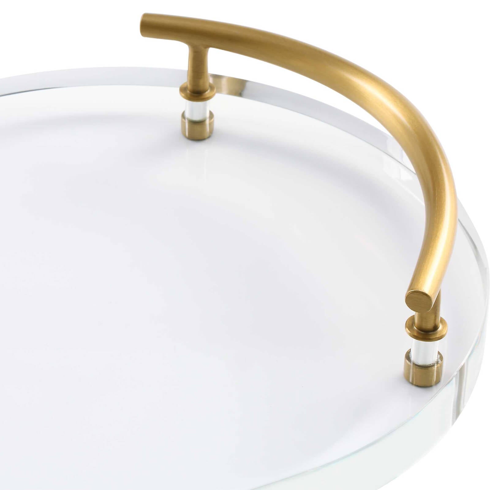 Crystal Clear Tray by Uttermost