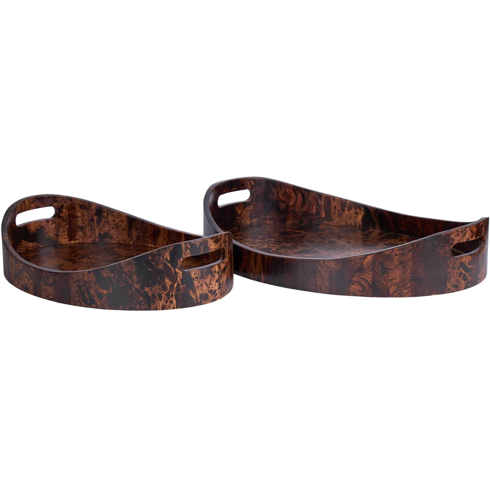 Nesting Regent Trays - Set of 2 by Uttermost