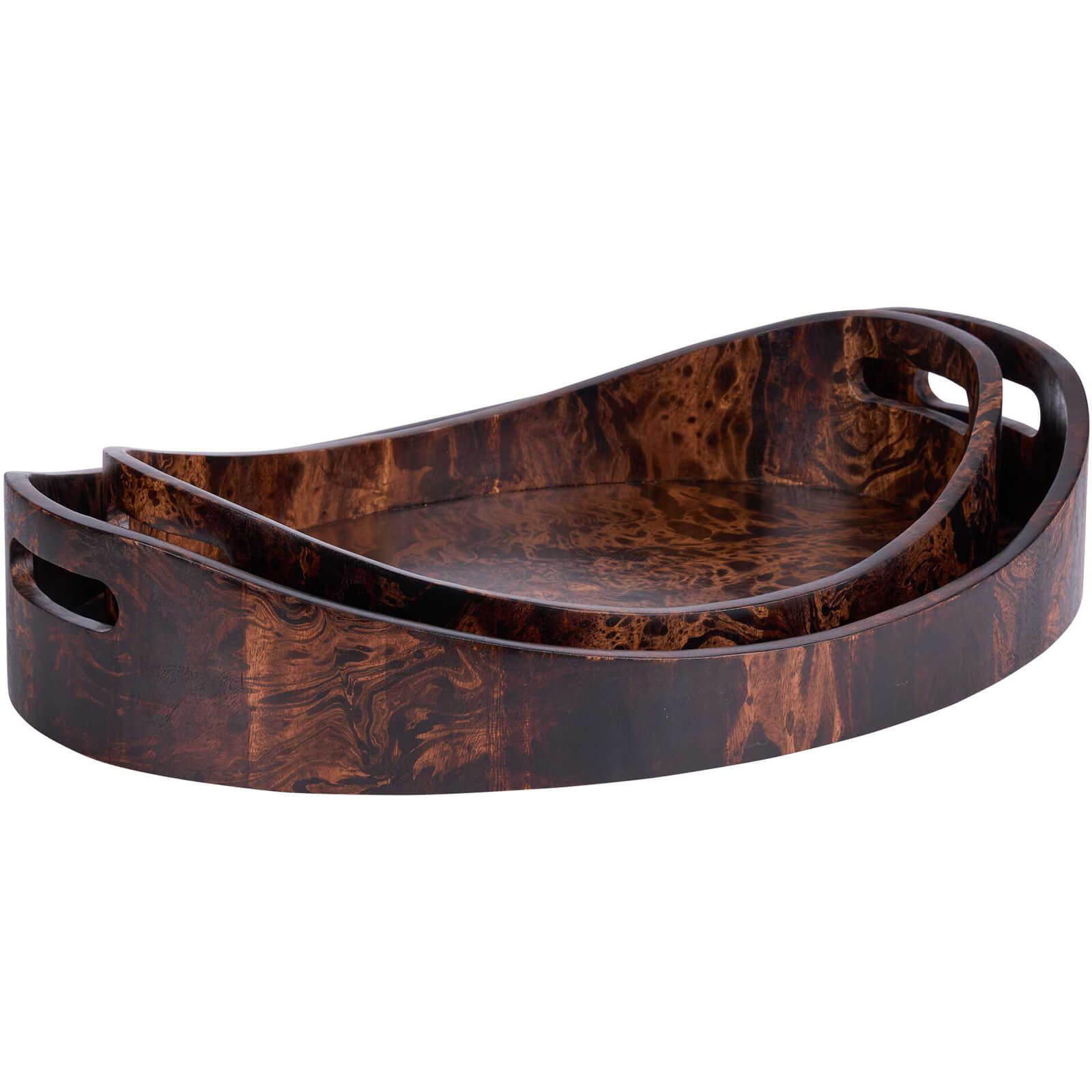 Nesting Regent Trays - Set of 2 by Uttermost