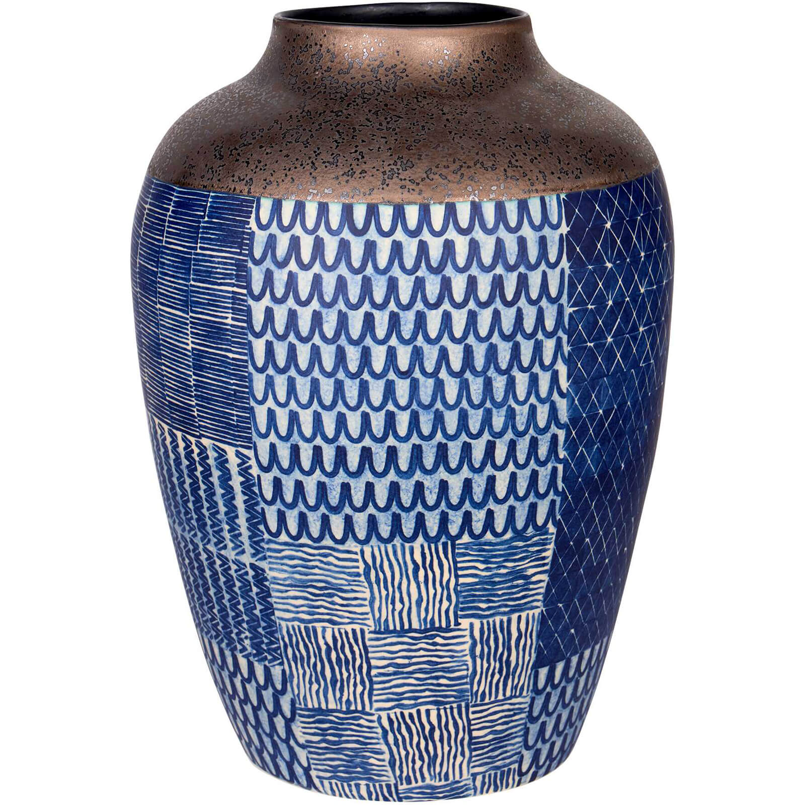 Ikat Quilt Vase by Uttermost