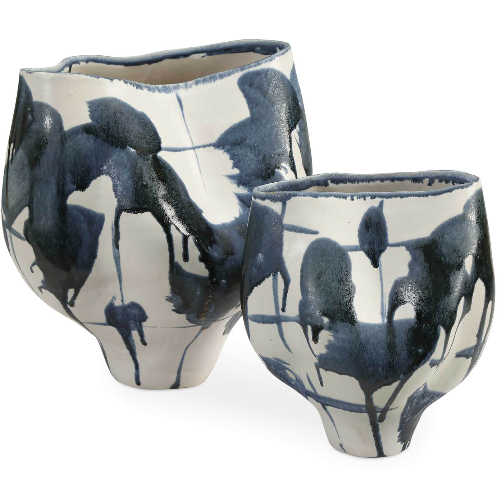 Expressionism Vases - Set of 2 by Uttermost