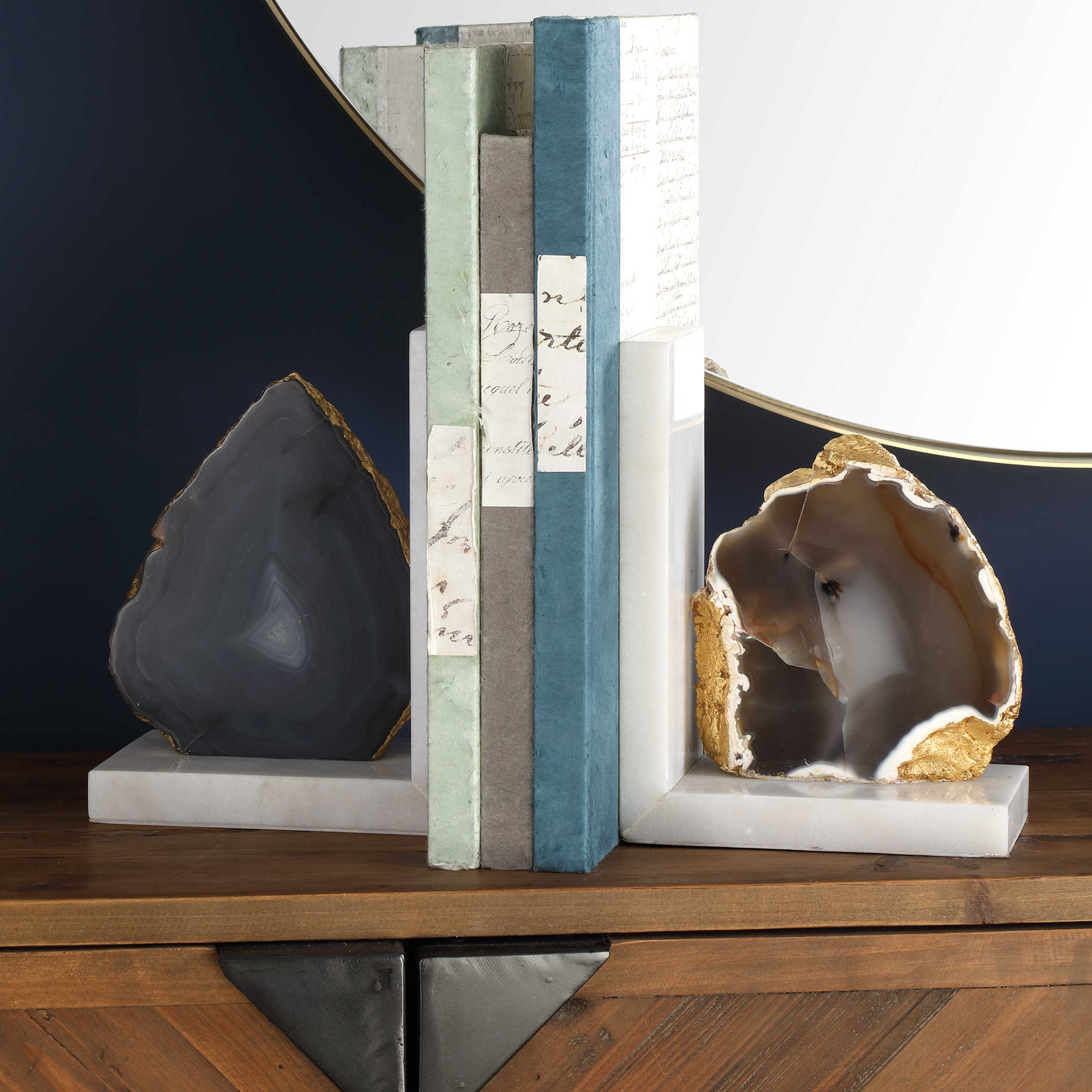 Aysha Bookends - Set of 2 by Uttermost