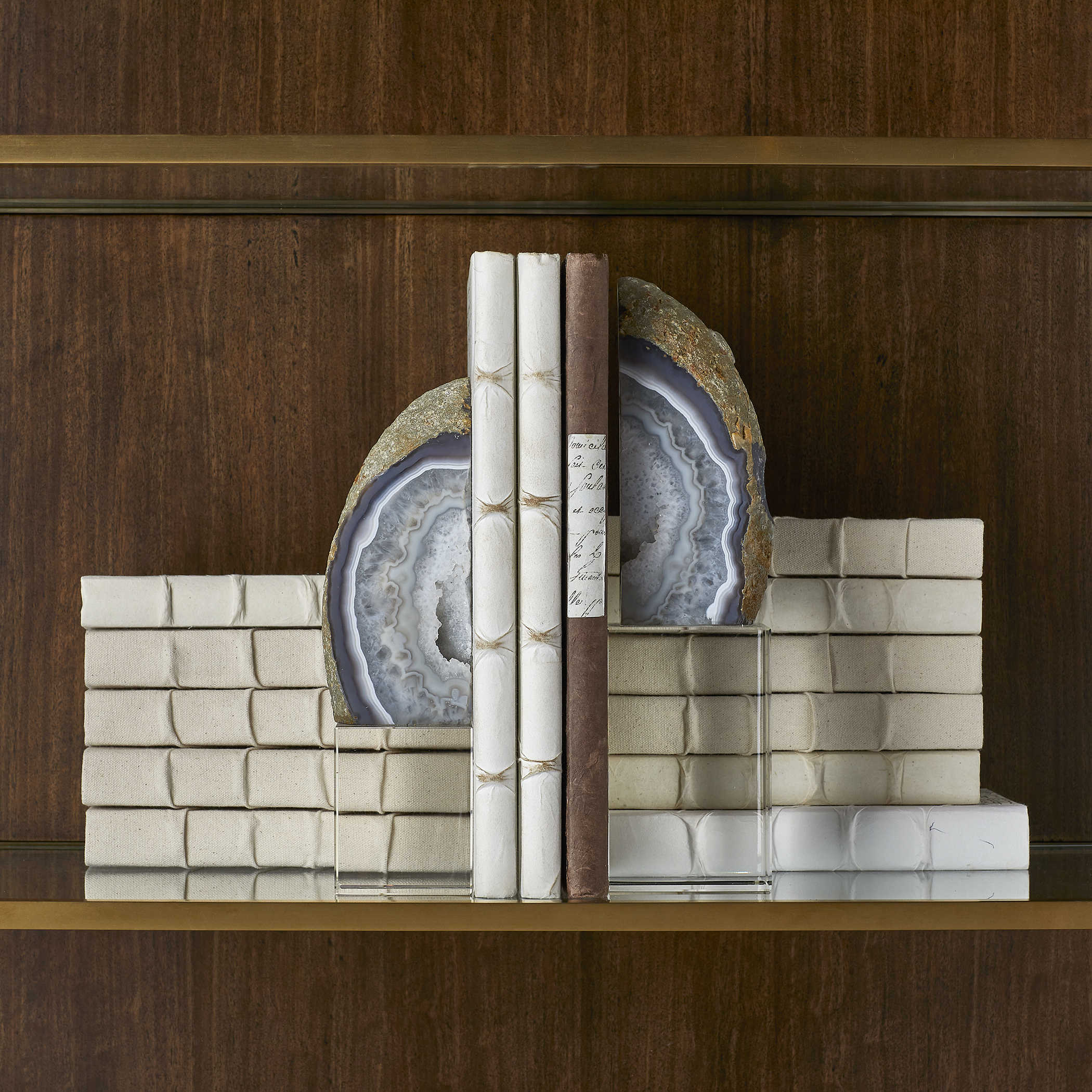 Amiya Bookends - Set of 2 by Uttermost