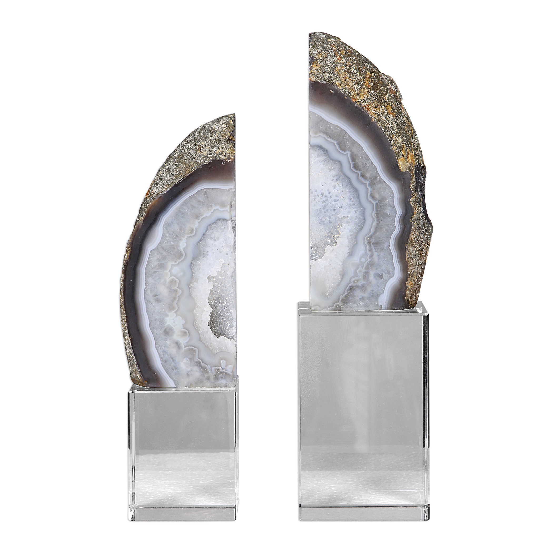Amiya Bookends - Set of 2 by Uttermost