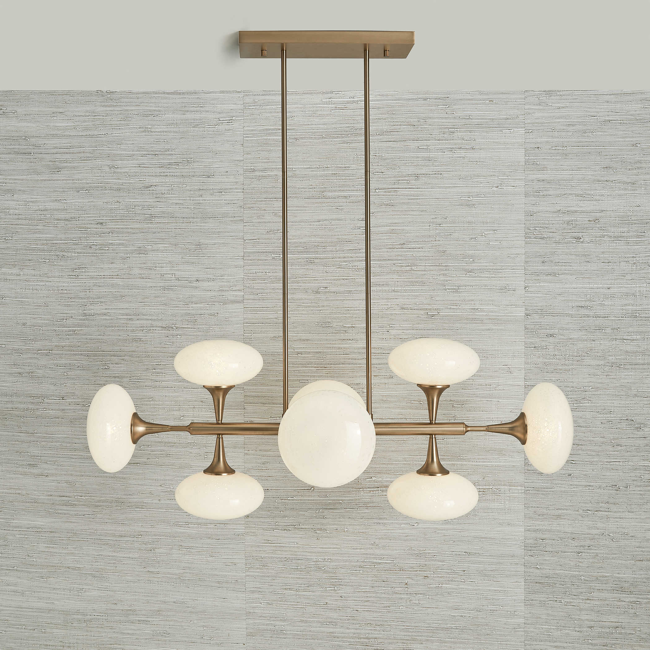 Vienna 8 Light Pendant in Brass by Uttermost