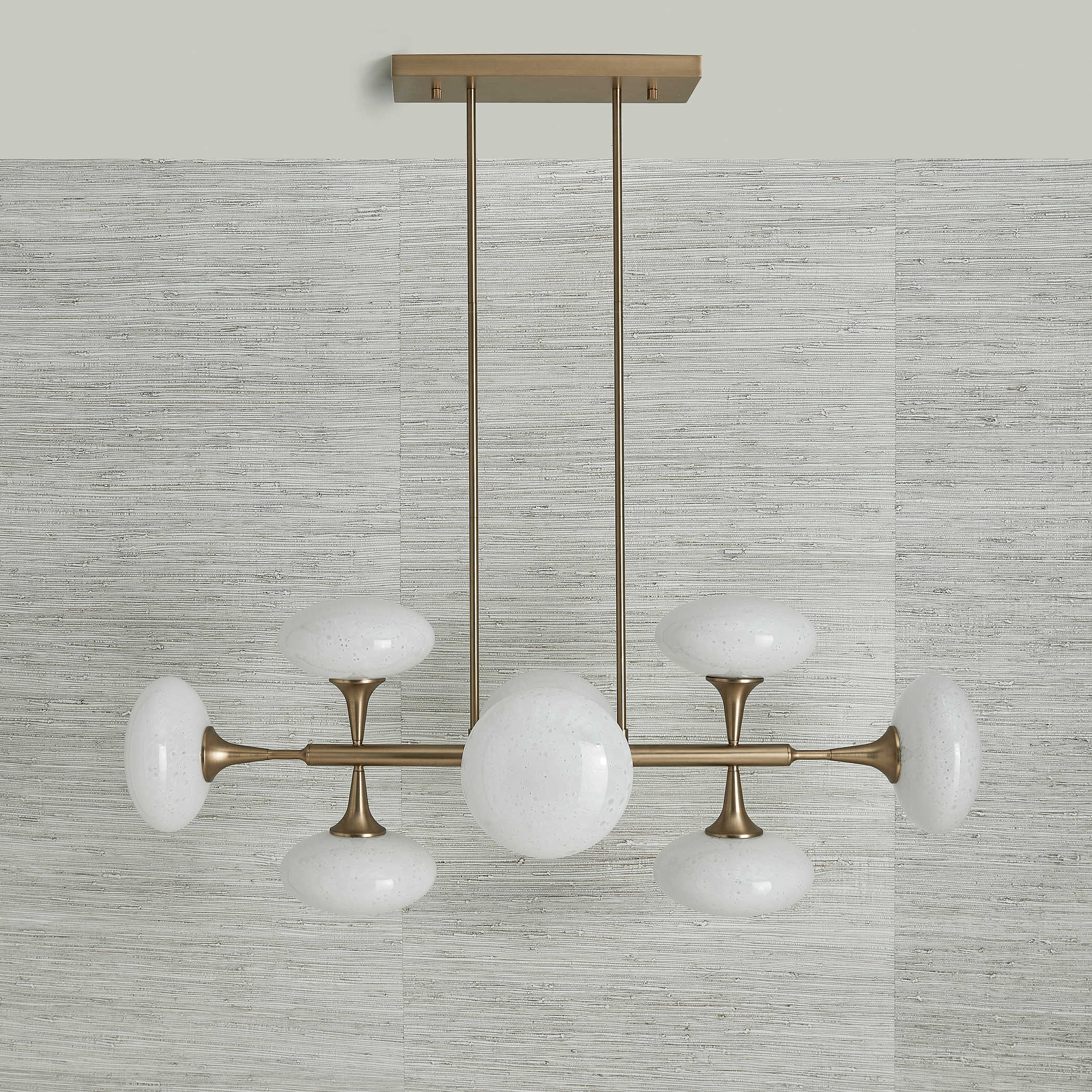 Vienna 8 Light Pendant in Brass by Uttermost
