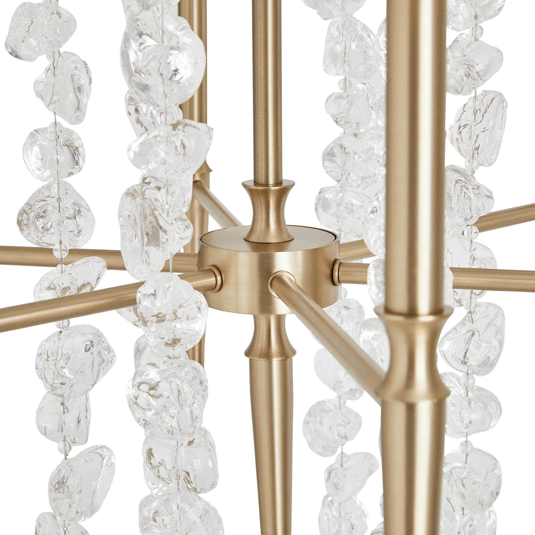 Waterfall 6 Light Chandelier by Uttermost