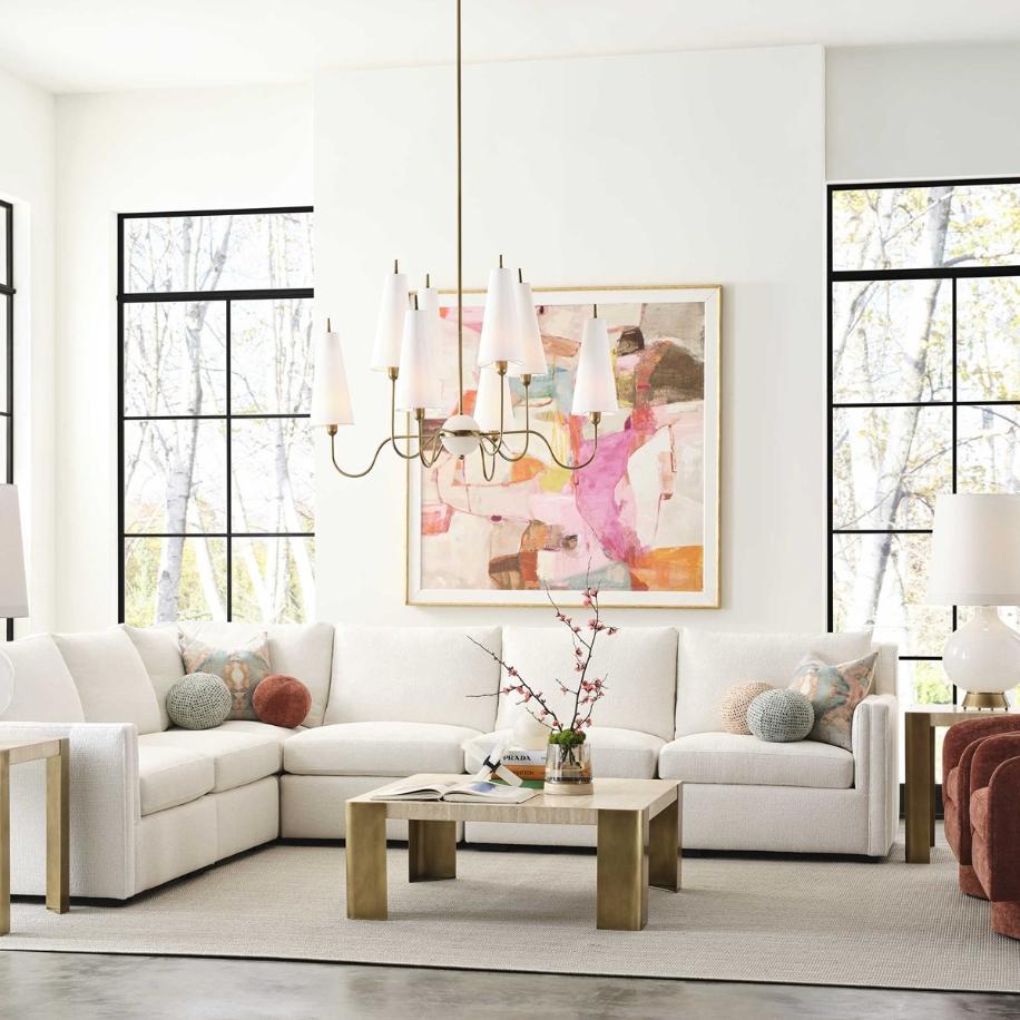 Elle 8 Light Chandelier by Uttermost