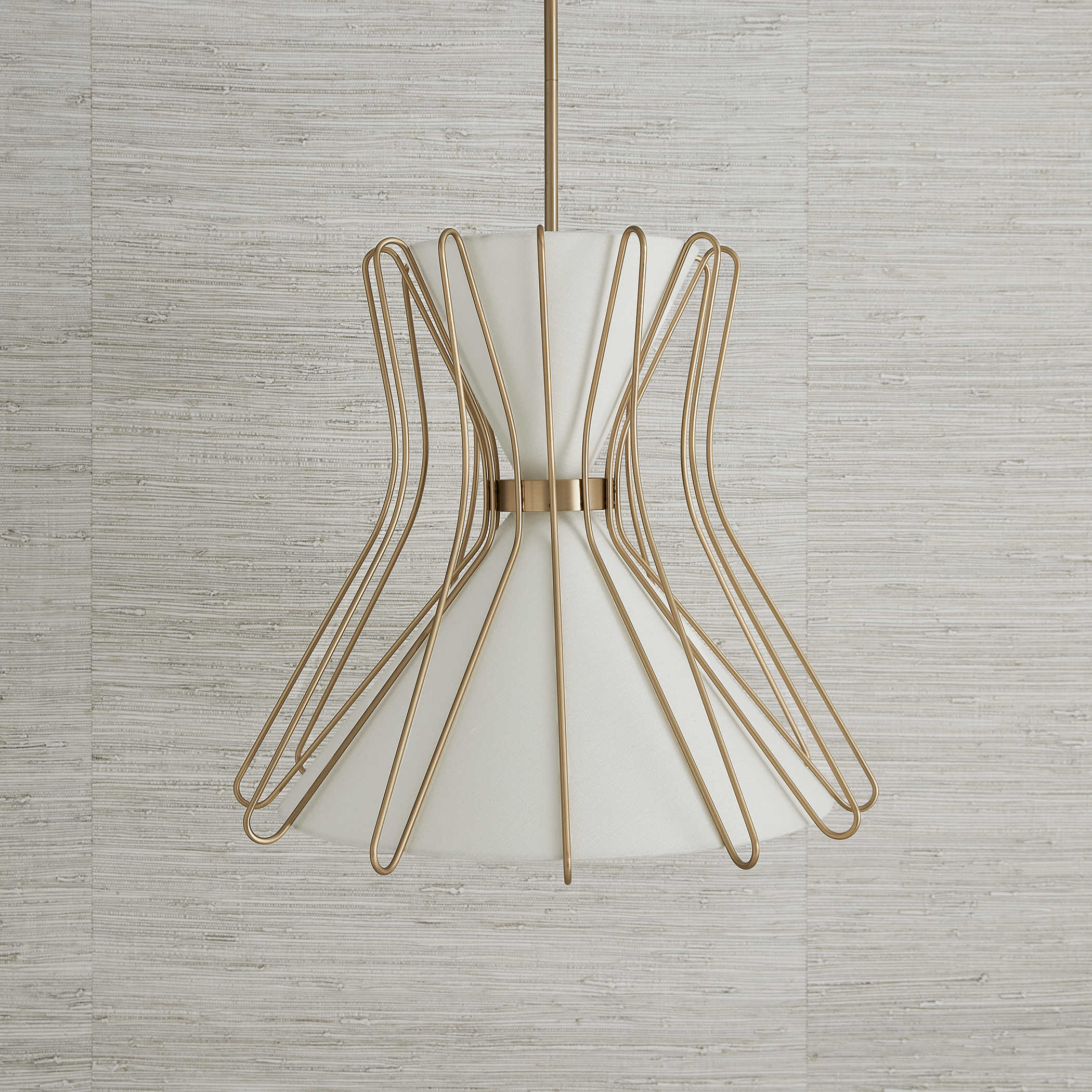 Boomerang Pendant in Brass - Medium by Uttermost