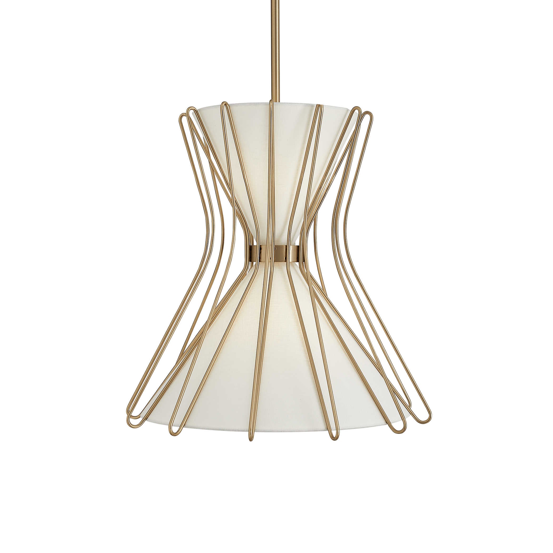 Boomerang Pendant in Brass - Small by Uttermost