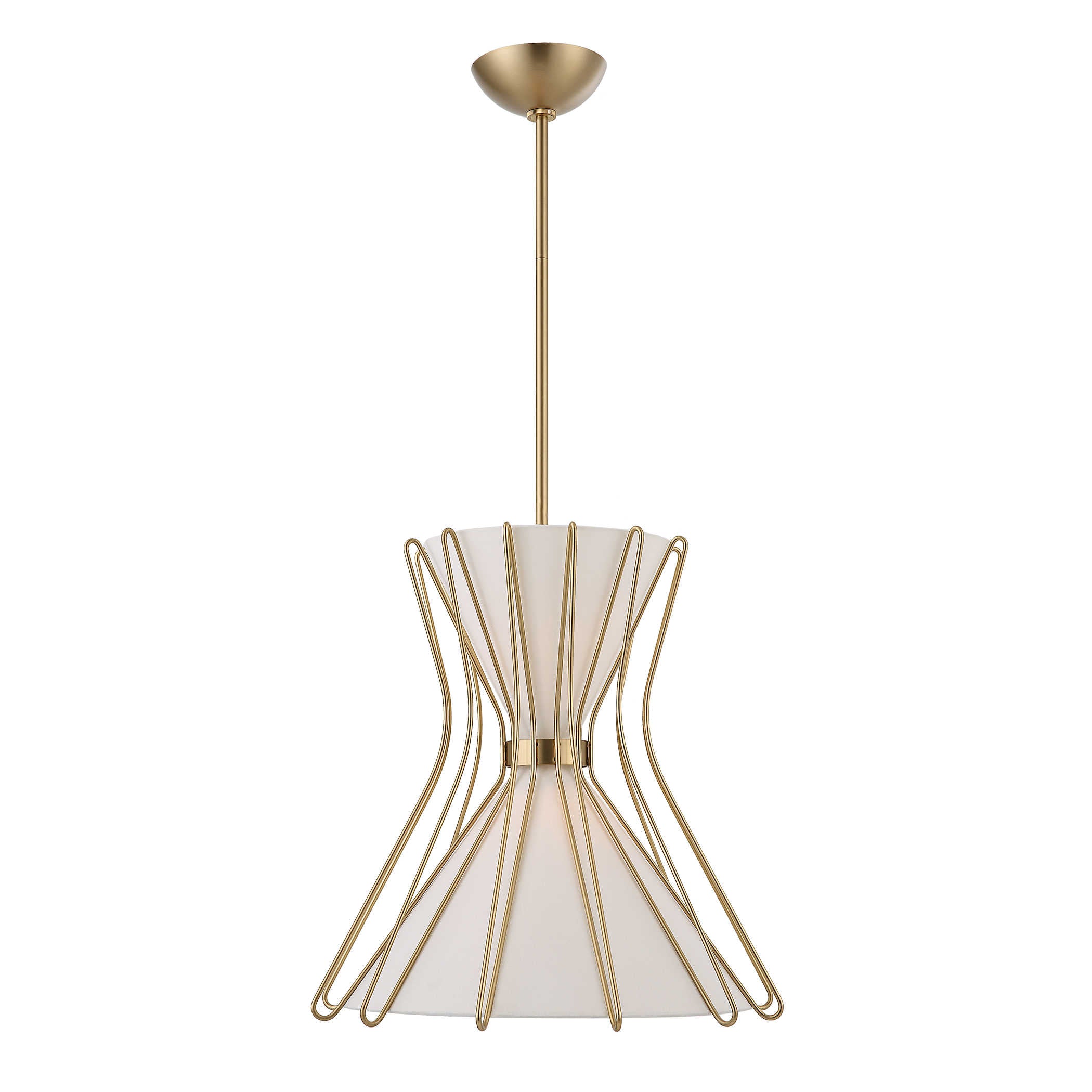 Boomerang Pendant in Brass - Small by Uttermost
