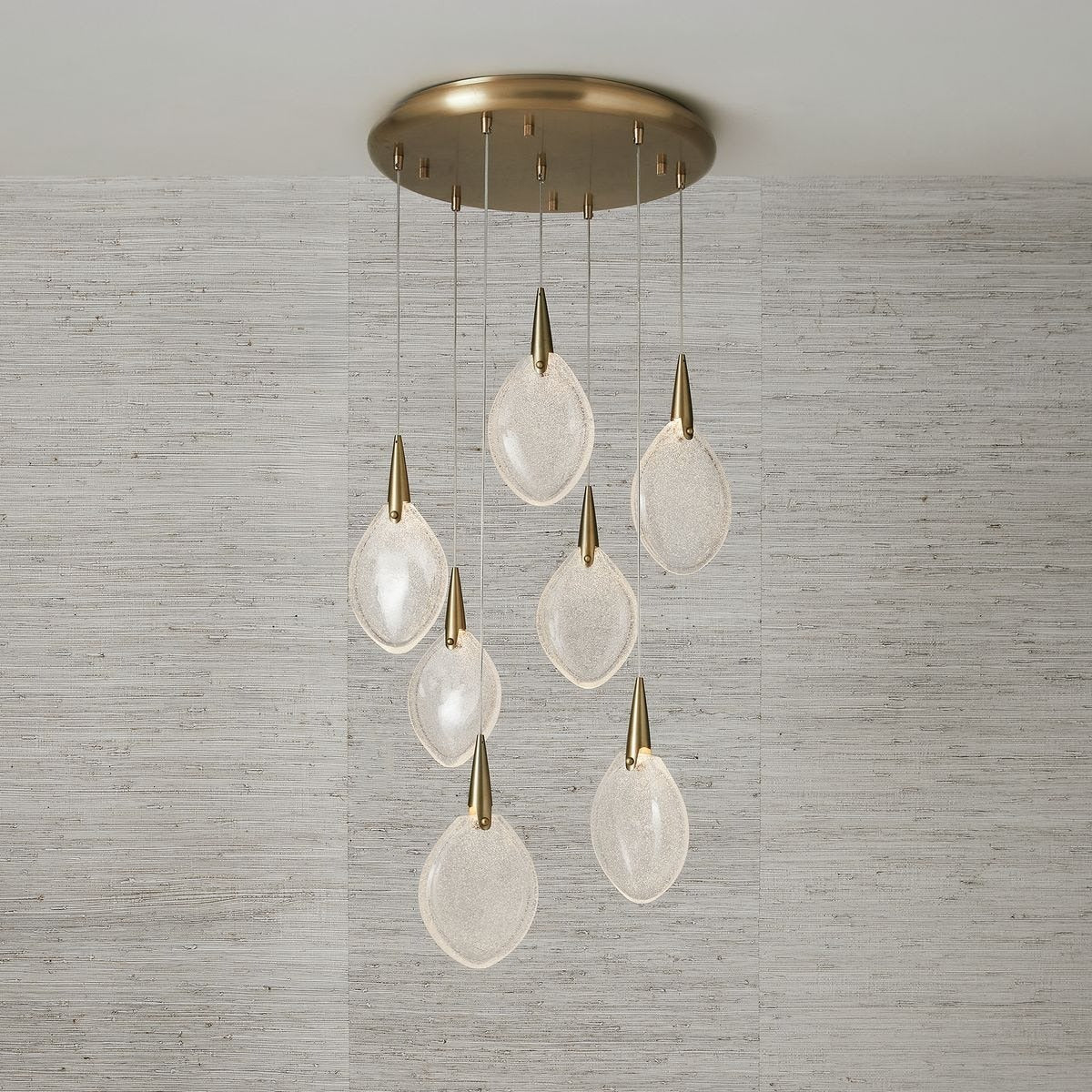Deluge 7 Light LED Pendant by Uttermost