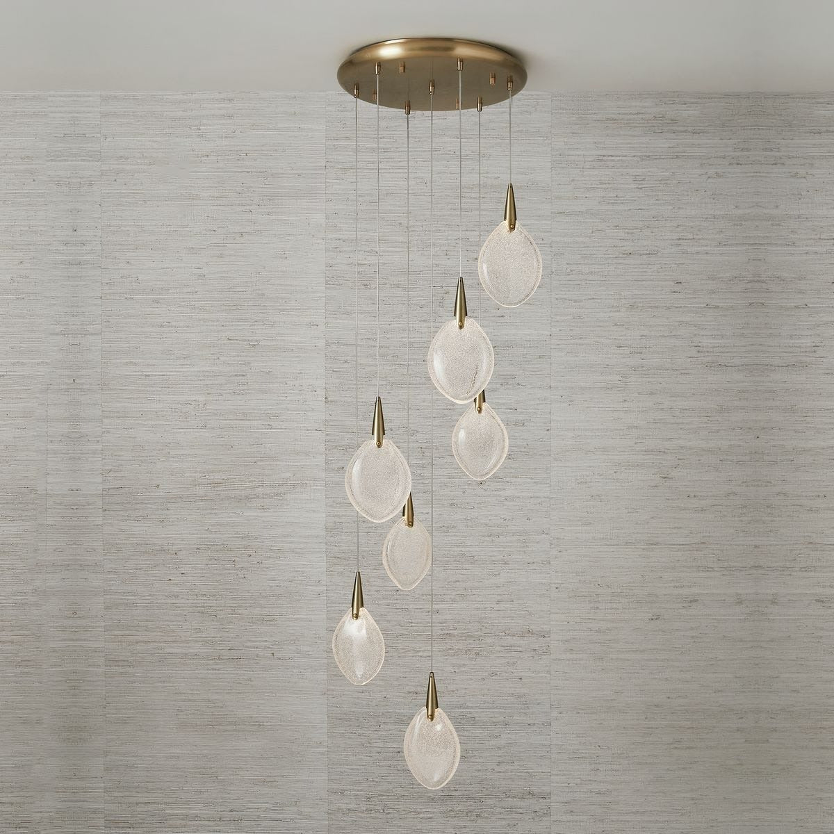 Deluge 7 Light LED Pendant by Uttermost