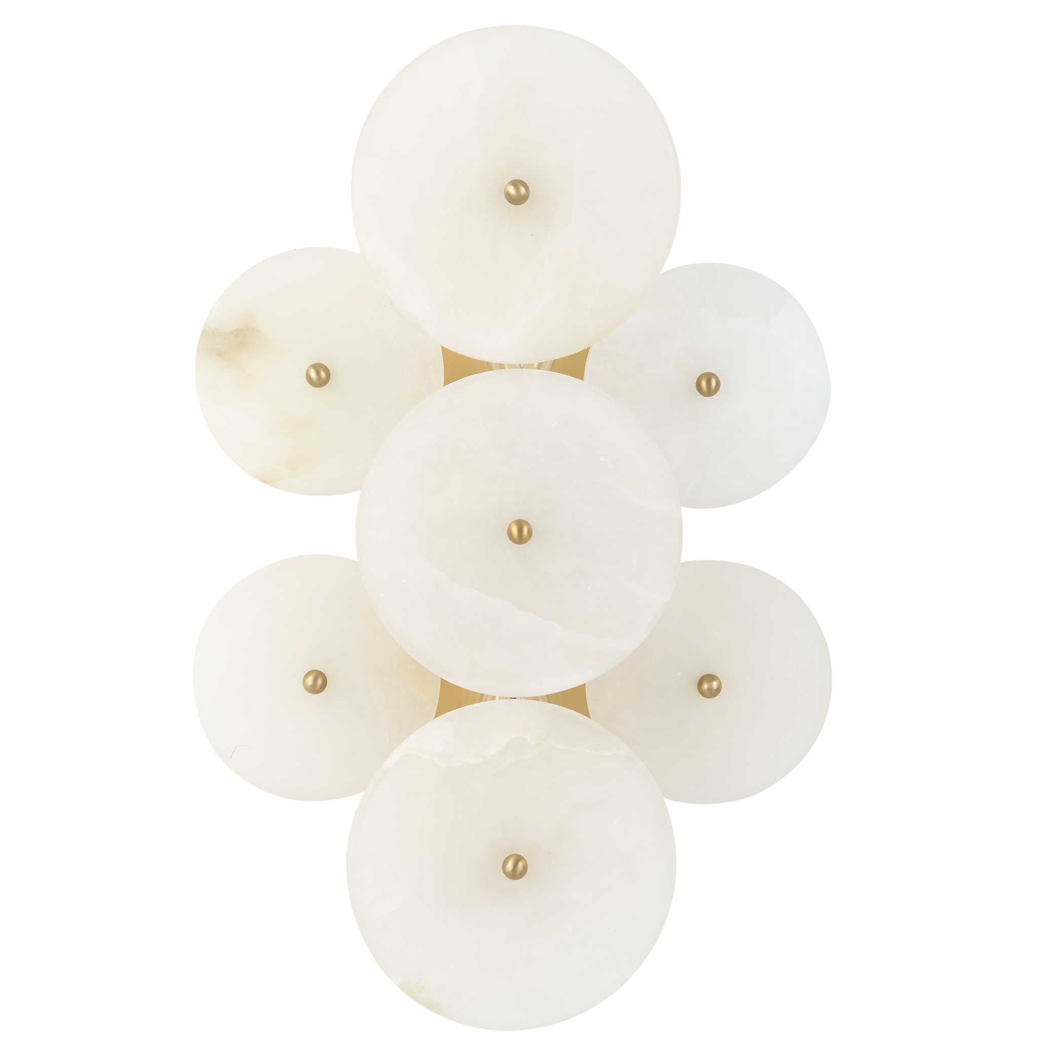 Alabaster Radiance Wall Light by Uttermost