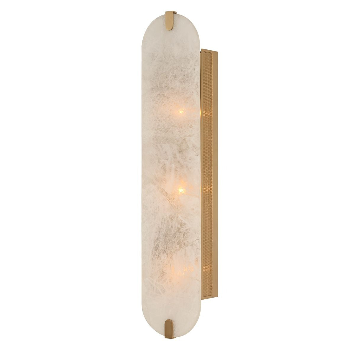 Lustrous 3 Light Wall Sconce in Crystal by Uttermost
