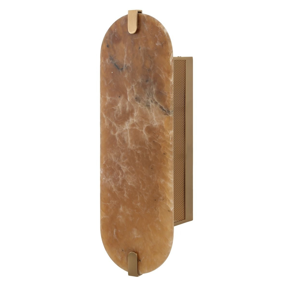 Lustrous 2 Light Wall Sconce in Smoky Alabaster by Uttermost