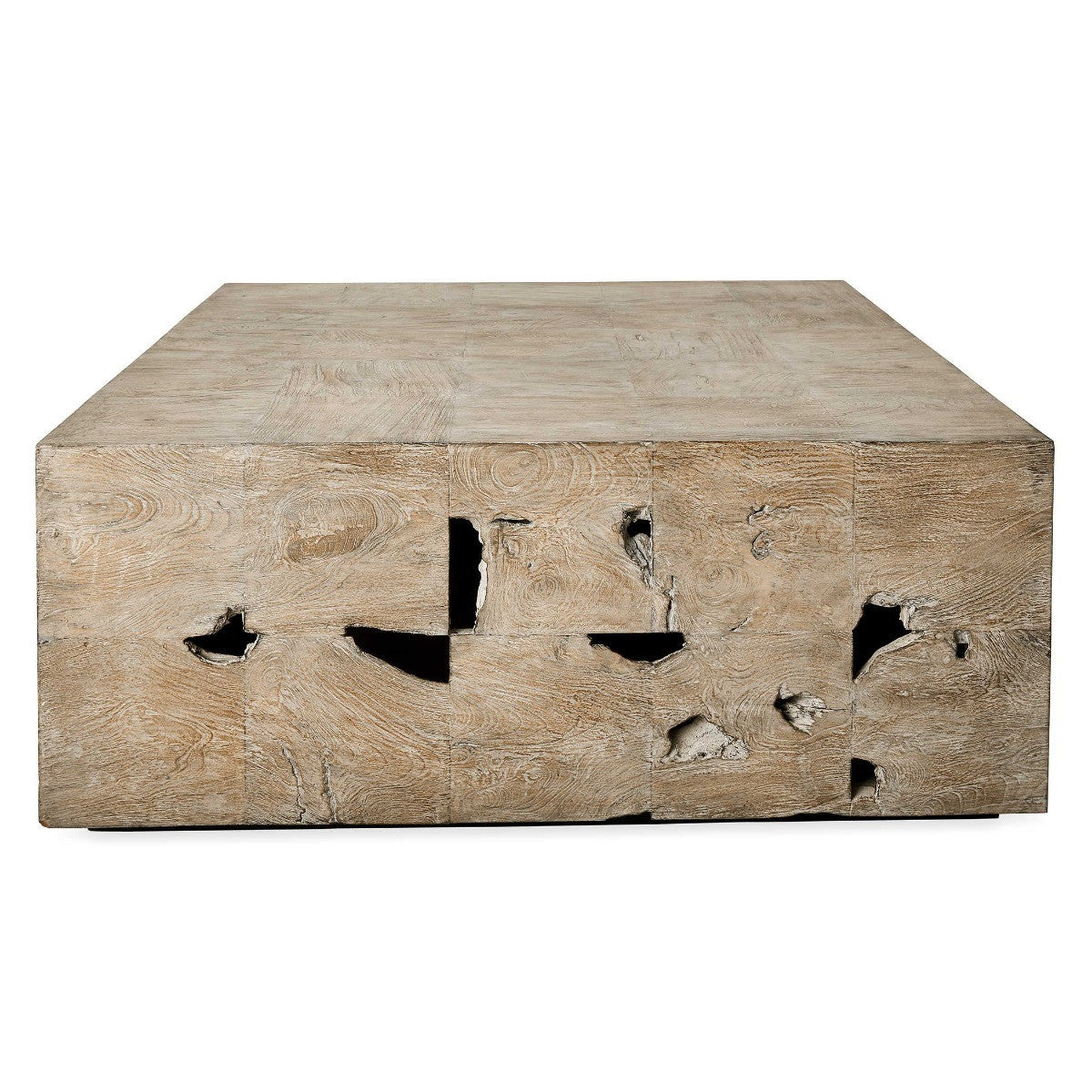 Teak Tac Toe Coffee Table - Light by Uttermost