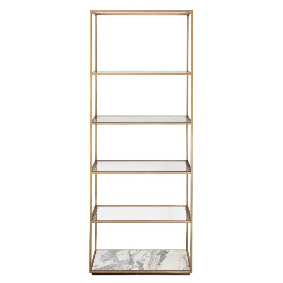 Floating Plane Etagere in Brass by Uttermost