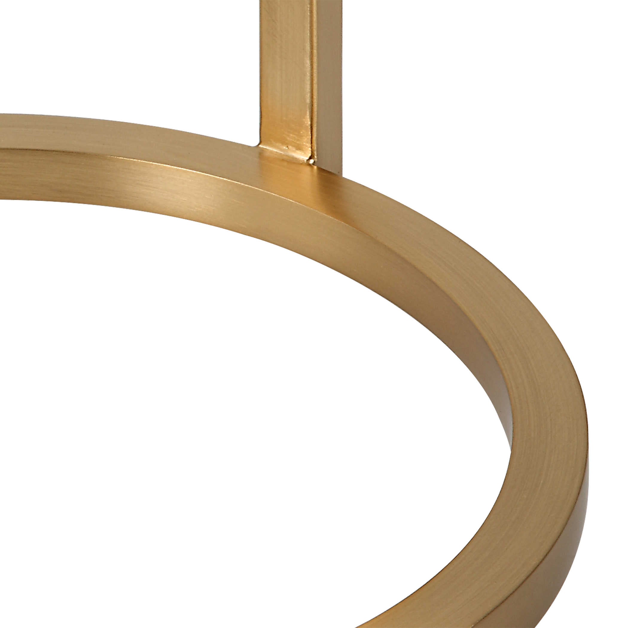 Jewel Pull Up Accent Table - Round by Uttermost