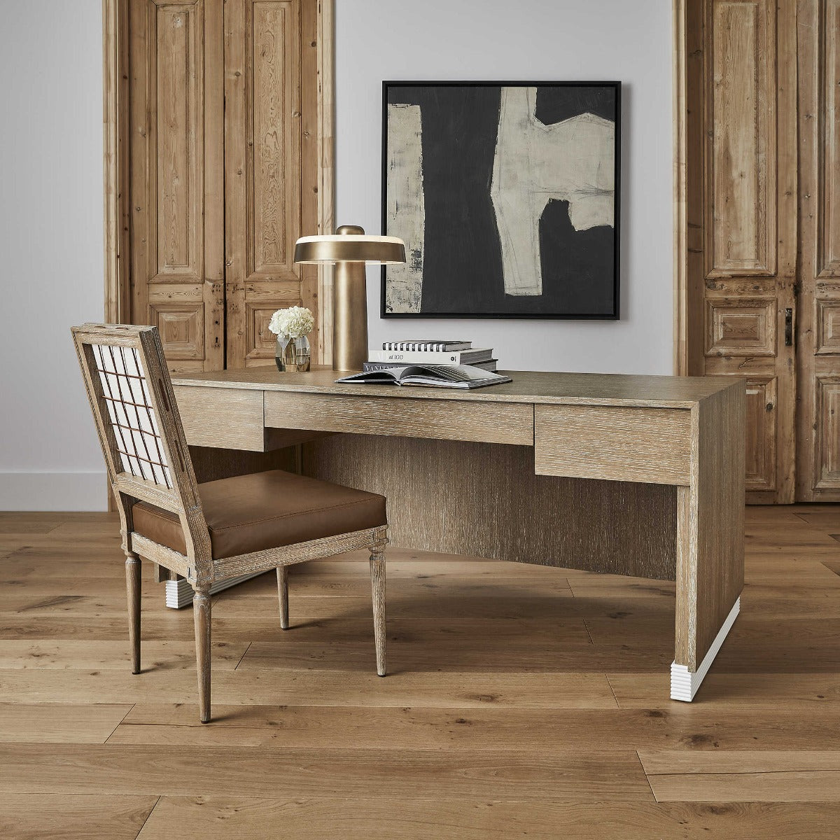 Magic Keys Desk in Cerused Oak by Uttermost