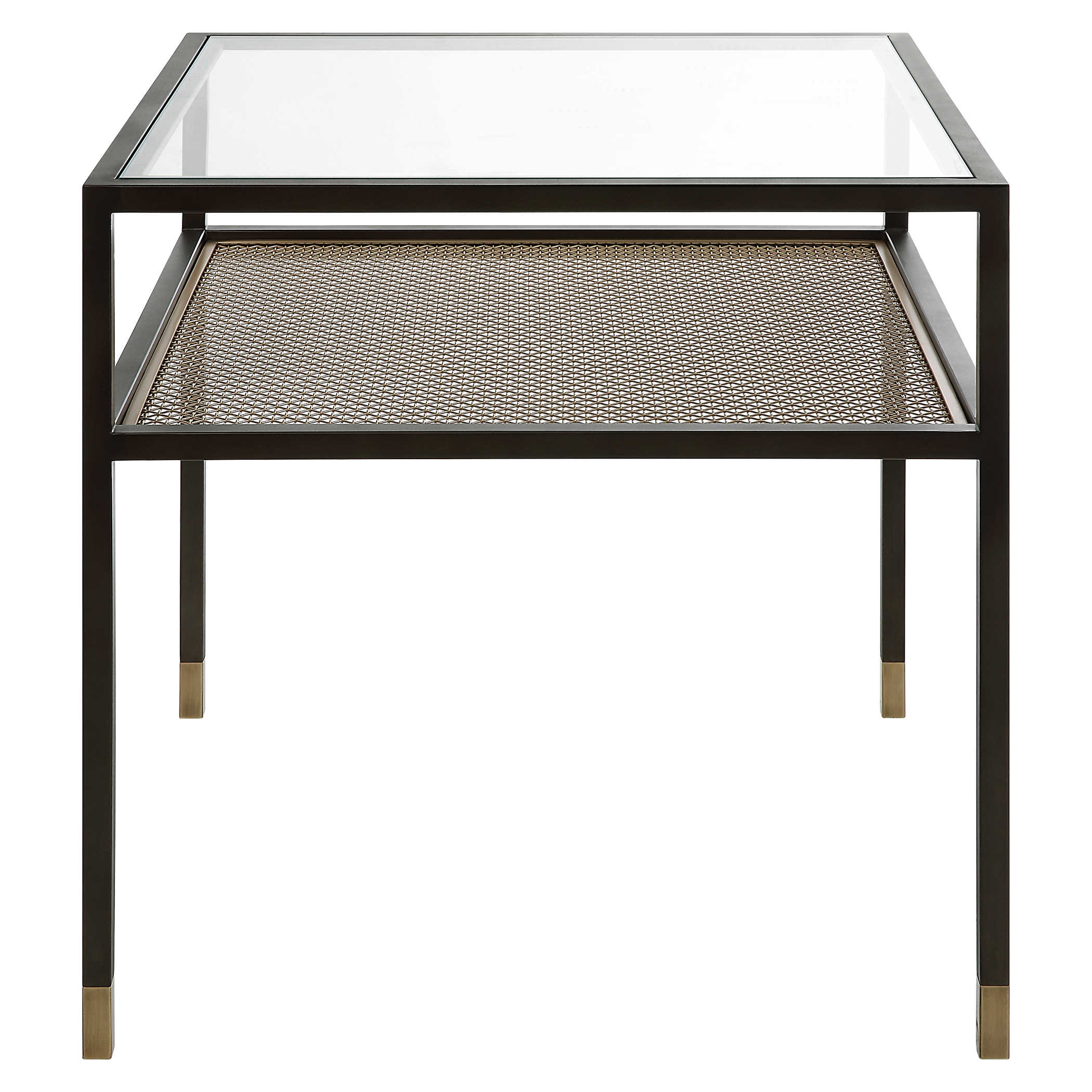 It's a Mesh Side Table by Uttermost