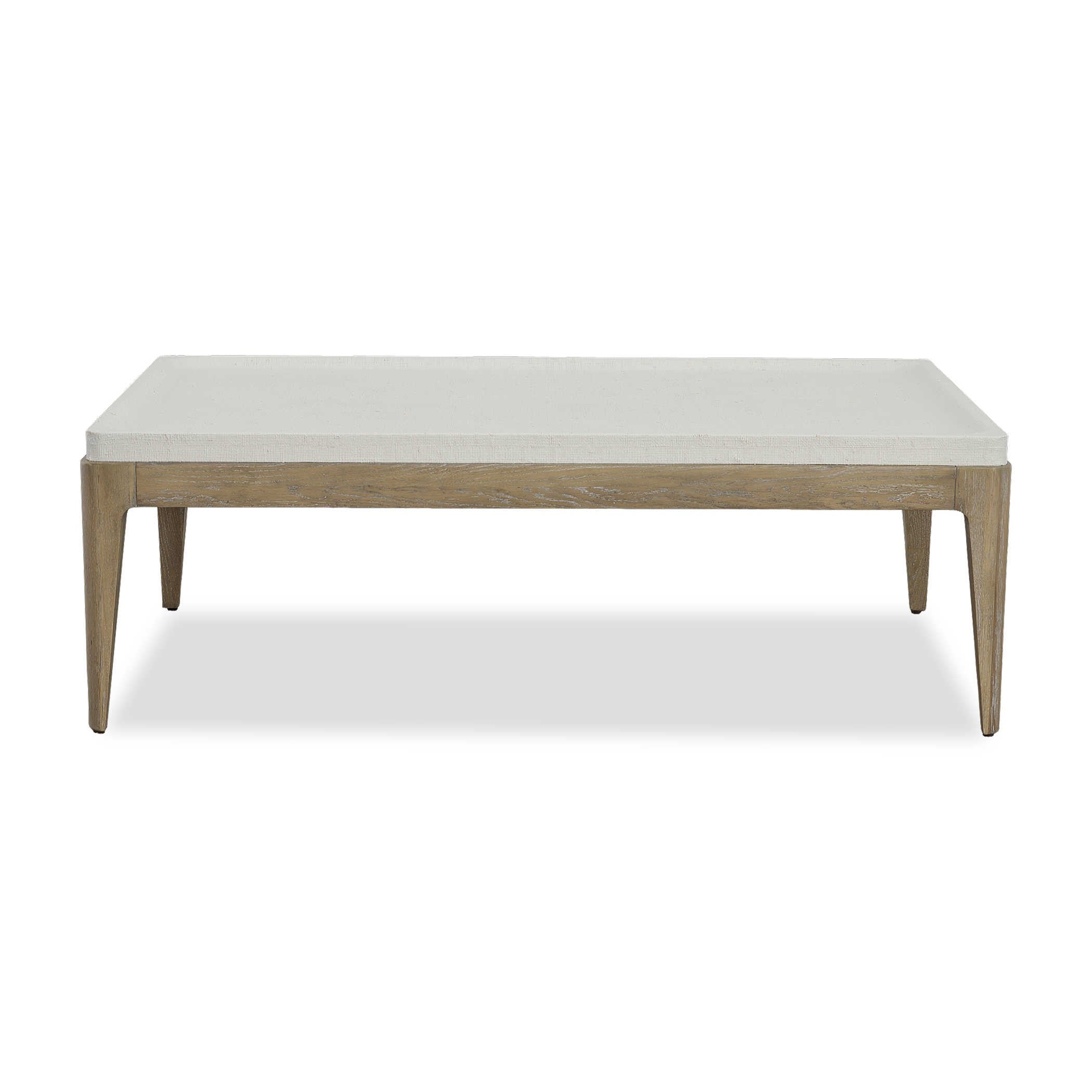 White Linen Coffee Table by Uttermost
