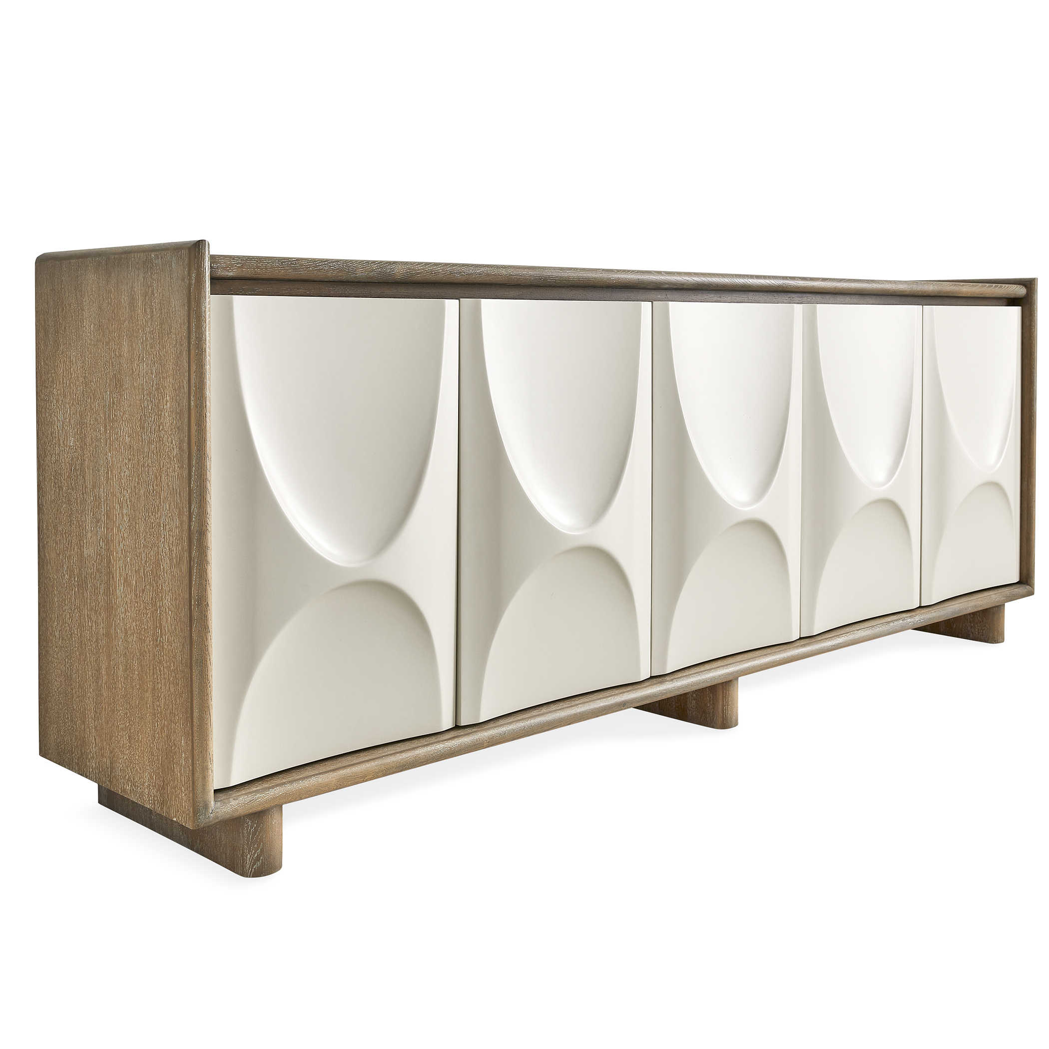 Swoosh 5 Door Cabinet by Uttermost