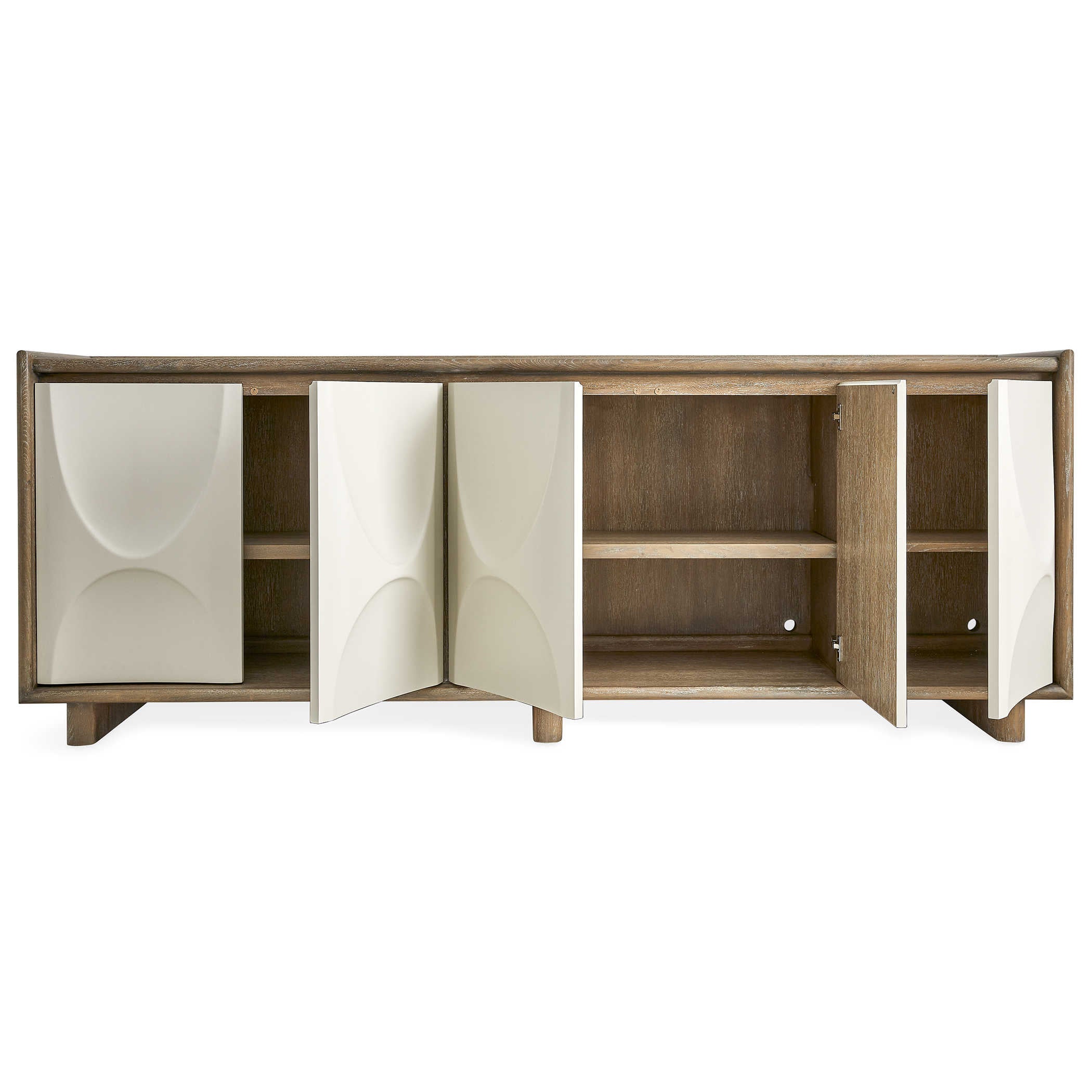 Swoosh 5 Door Cabinet by Uttermost