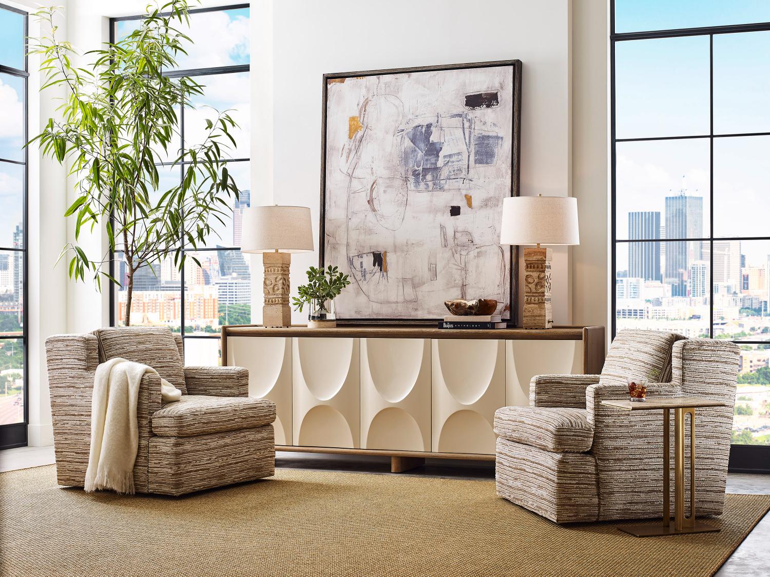 Boom Town Framed Canvas by Uttermost