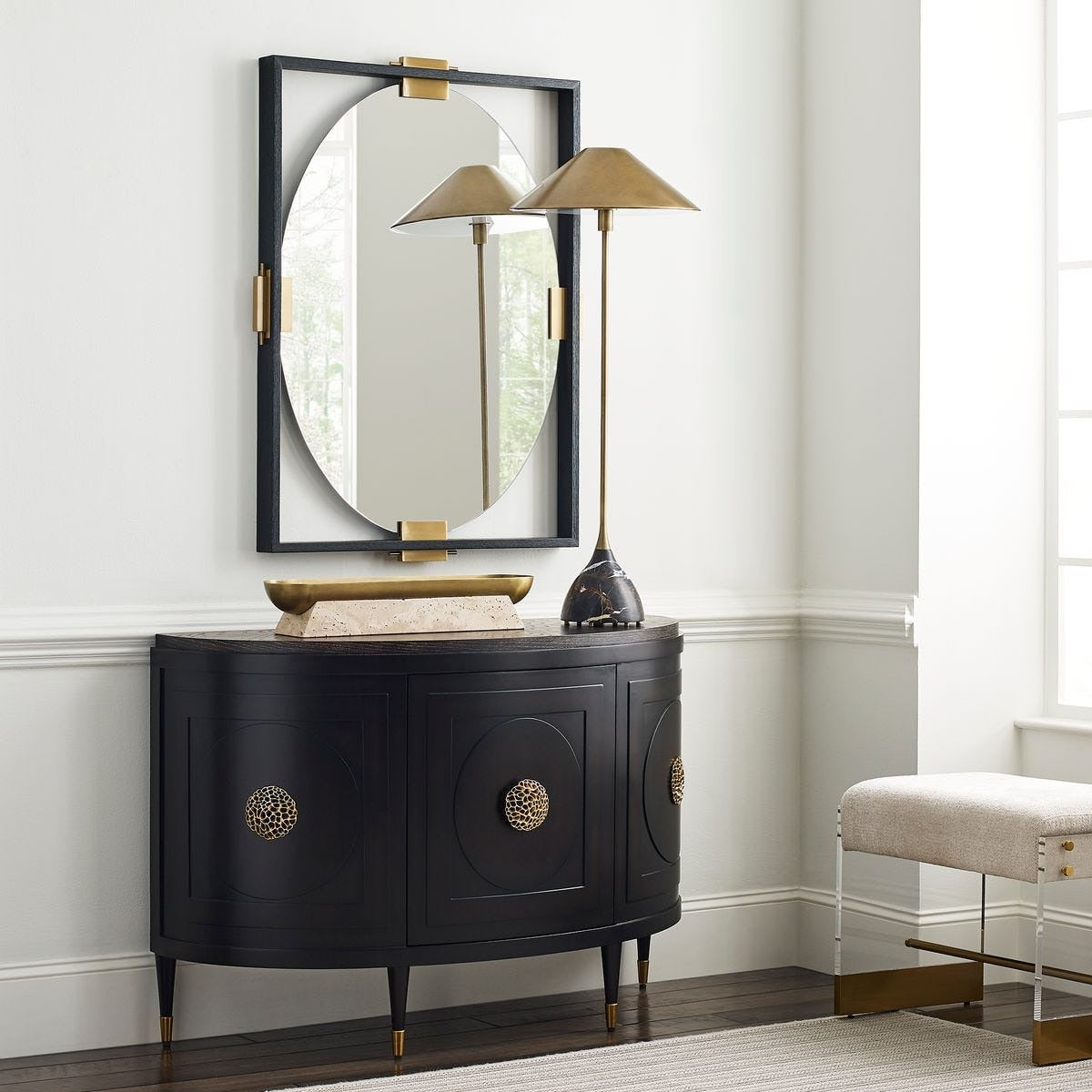 Paris Console Cabinet in Espresso by Uttermost
