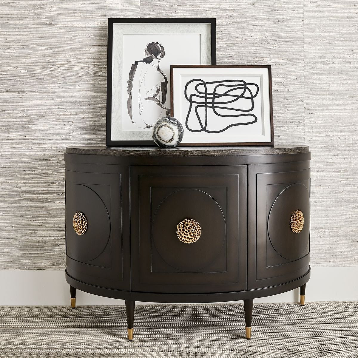 Paris Console Cabinet in Espresso by Uttermost