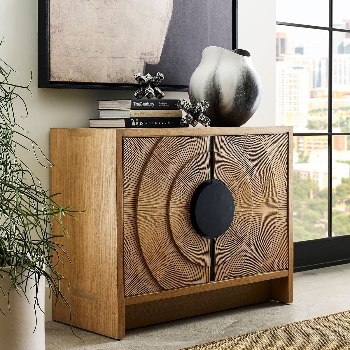 On Target 2 Door Cabinet by Uttermost