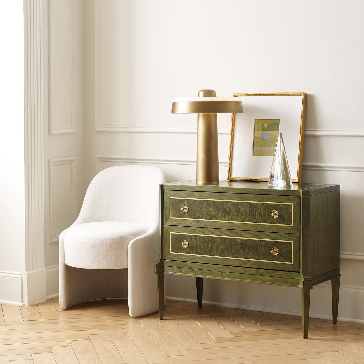 Green With Envy 2 Drawer Chest by Uttermost