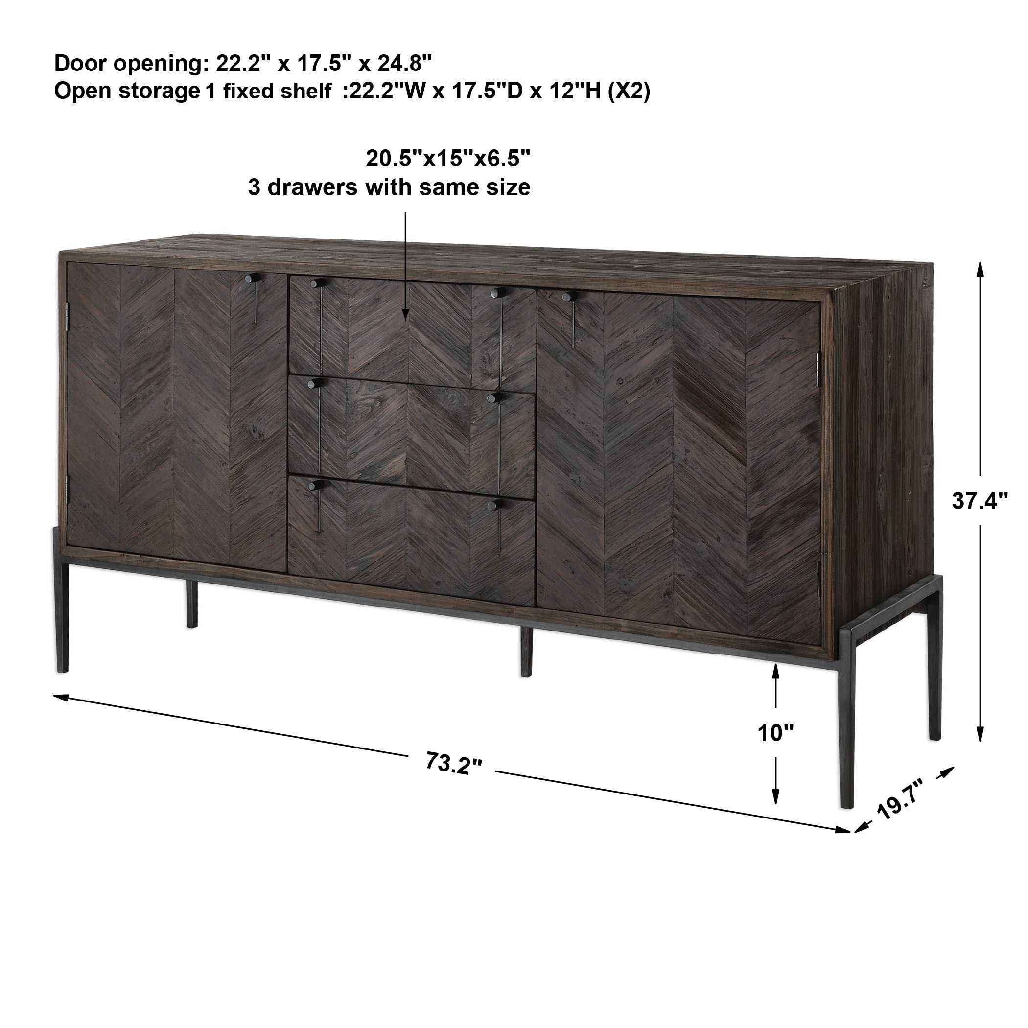 Mavis Sideboard by Uttermost