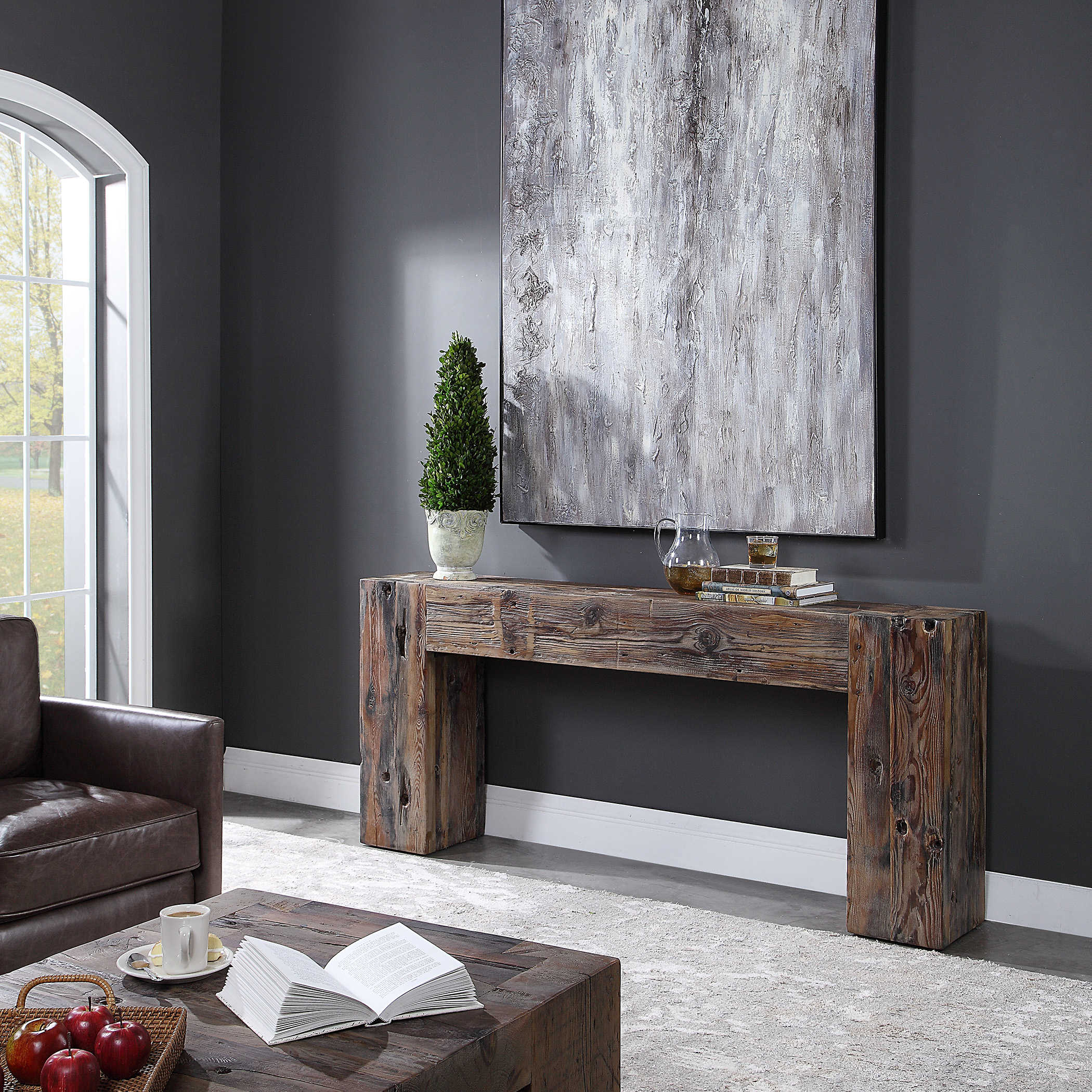 Ivena Sofa Table by Uttermost