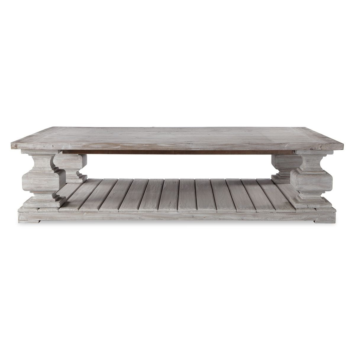 Baldrick Coffee Table, White by Uttermost
