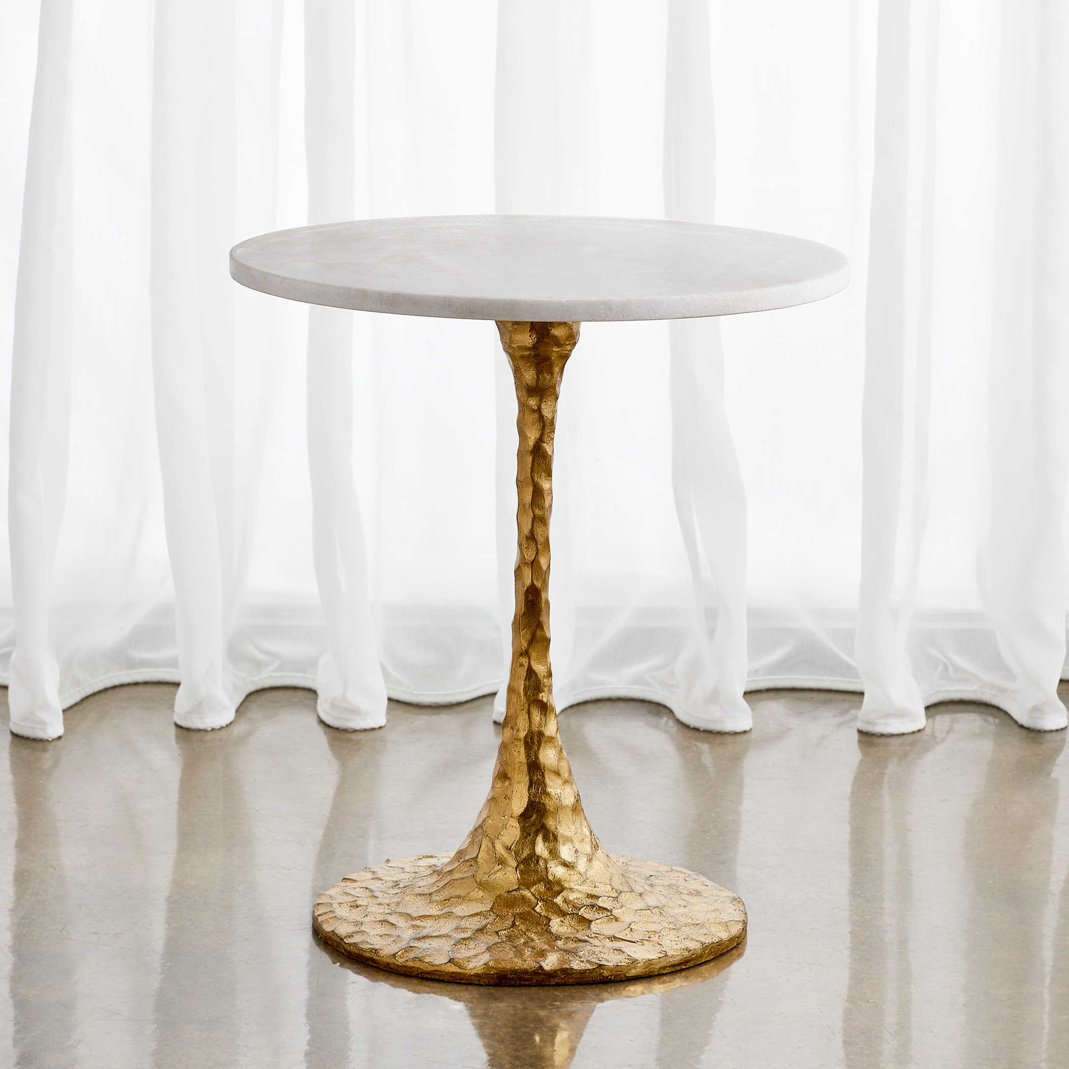 Chiseled Side Table by Uttermost